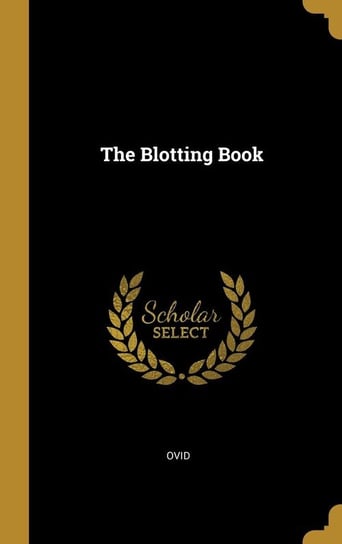 The Blotting Book Ovid