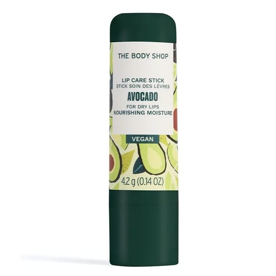 The Body Shop,Lip Care Stick wegański balsam do ust Avocado 4.2g The Body Shop