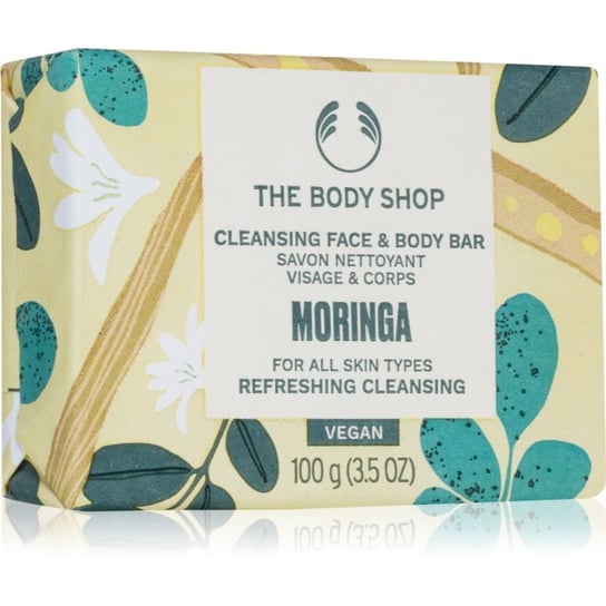 The Body Shop Moringa mydło w kostce do twarzy i ciała 100 g The Body Shop