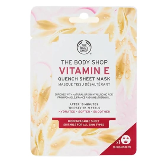 The Body Shop, Quench Sheet Mask, Maska Do Twarzy Vitamin E, 18ml The Body Shop