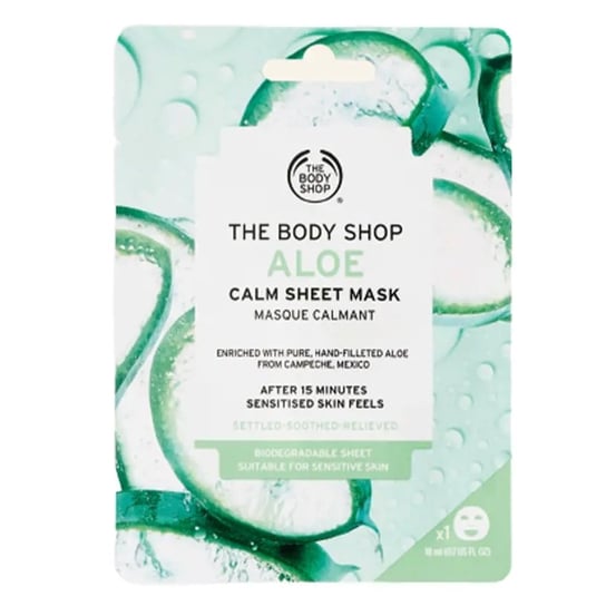 The Body Shop, Sheet Mask, Kojąca Maska W Płachcie Do Twarzy, Aloe, 18ml The Body Shop