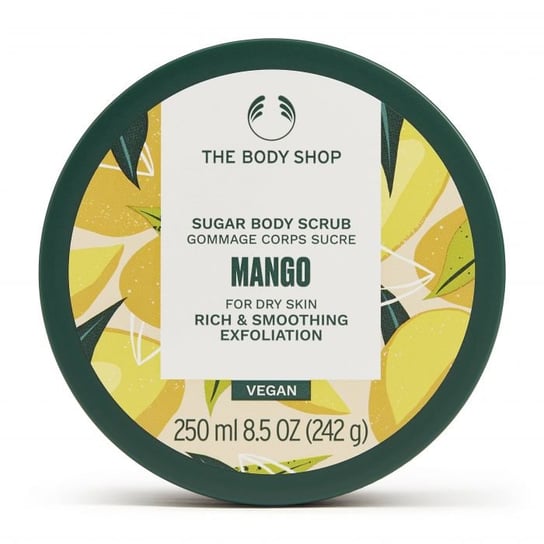 The Body Shop,Sugar Body Scrub wegański peeling do ciała Mango 250ml The Body Shop