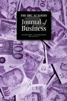 The Brc Academy Journal of Business: Volume 3, Number 1 Brc
