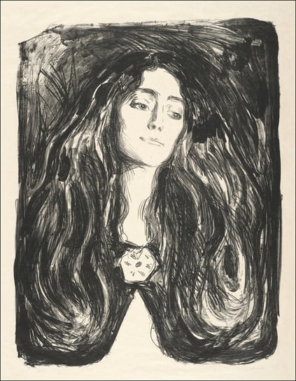 The Brooch. Eva Mudocci (1903), Edvard Munch - pla / AAALOE Inna marka