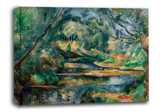 The Brook, Paul Cézanne - obraz na płótnie 100x70 cm Galeria Plakatu