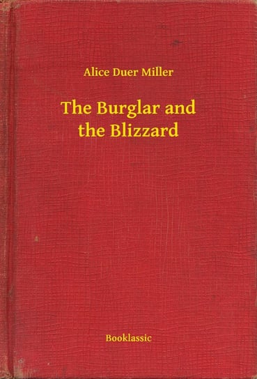 The Burglar and the Blizzard Miller Alice Duer