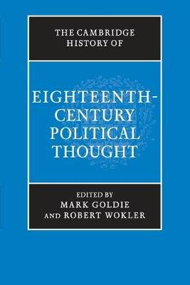 The Cambridge History of Eighteenth-Century Political Thought Mark Goldie