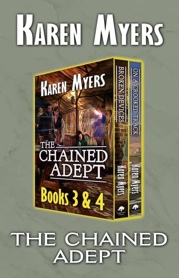 The Chained Adept (3-4) - ebook epub Karen Myers