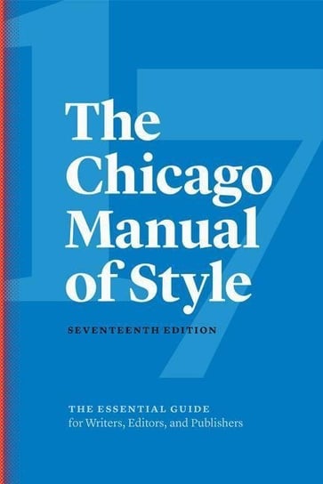 The Chicago Manual of Style The University Of Chicago Press Editoria