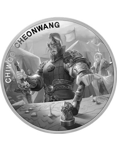 The Chiwoo Cheonwang 1 uncja srebra 2023 Inna marka