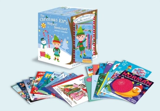 The Christmas Elfs Magical Bookshelf Advent Calendar: Contains 24 books! Opracowanie zbiorowe