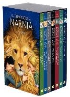 The Chronicles of Narnia 8-Book Box Set + Trivia Book Lewis Clive Staples
