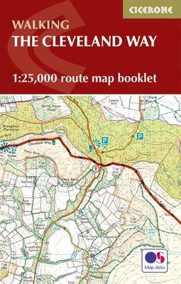 The Cleveland Way Map Booklet: 1:25,000 OS Route Mapping Dillon Paddy
