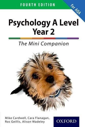 The Complete Companions for AQA: A Level Year 2 Psychology: The Mini Companion Opracowanie zbiorowe