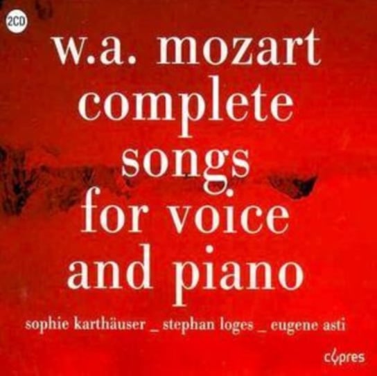 The Complete Songs For Voice And Piano Cypres