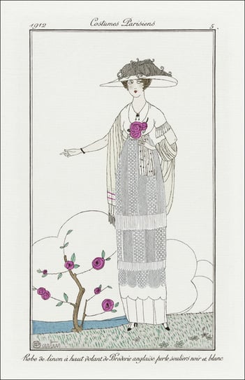 The country girl, Charles Martin - plakat 59,4x84,1 cm Galeria Plakatu