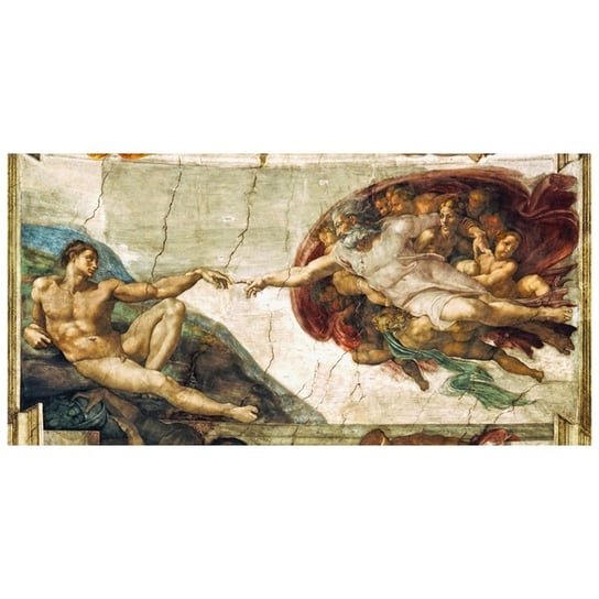 The Creation Of Adam - Michelangelo 50x100 Legendarte