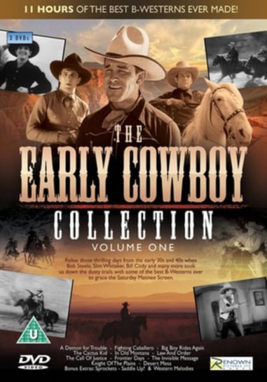 The Early Cowboy Collection: Volume 1 (brak polskiej wersji językowej) Hill F. Robert, Webb S. Harry, Adamson Victor, Ray B. Bernard, Herman Albert, Newfield Sam, Clifton Elmer