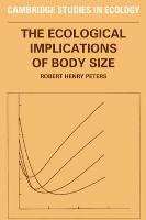 The Ecological Implications of Body Size Peters Robert H.