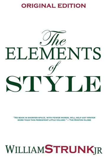 The Elements of Style William Strunk Jr.