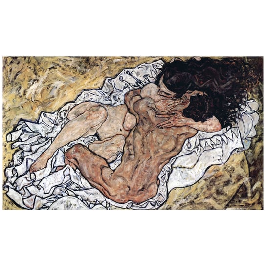 The Embrace - Egon Schiele 50x80 Legendarte