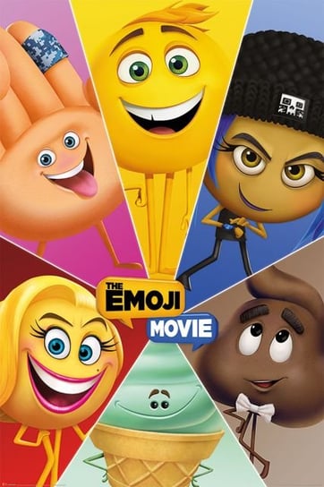 The Emoji Movie - plakat 61x91,5 cm Emoji