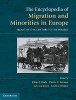 The Encyclopedia of European Migration and Minorities Oltmer Jochen