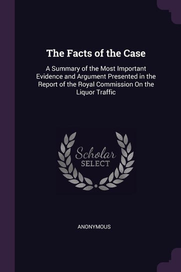 The Facts of the Case Anonymous
