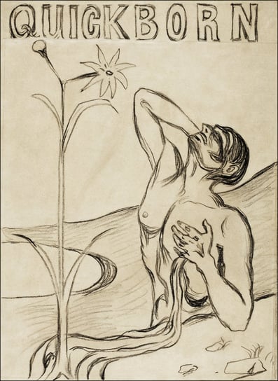 The Flower of Pain (1898), Edvard Munch - plakat 4 / AAALOE Inna marka