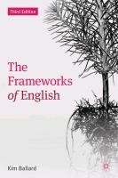 The Frameworks of English Ballard Kim