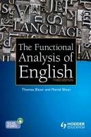 The Functional Analysis of English Bloor Thomas, Bloor Meriel