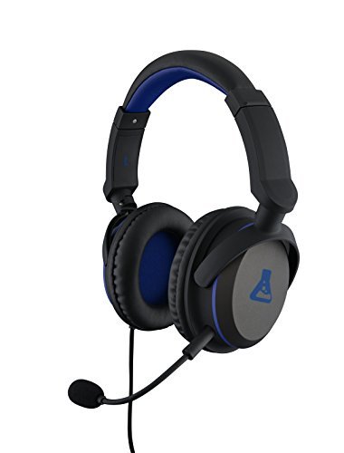 The G-Lab - KORP-Oxygen - Słuchawki do gier o wysokiej wydajności - Odłączany mikrofon - Kompatybilny z PS4, PC, Nintendo Switch i Xbox - Komfort - Czarny Game Technologies