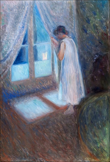 The Girl by the Window (1893), Edvard Munch - plak / AAALOE Inna marka