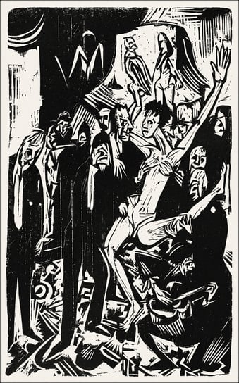 The graphic work, Ernst Ludwig Kirchner - plakat 20x30 cm Galeria Plakatu