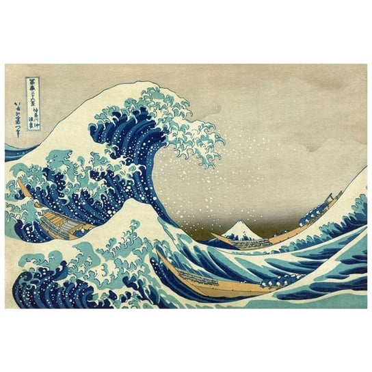 The Great Wave Of Kanagawa  Hokusai 40x60 Legendarte