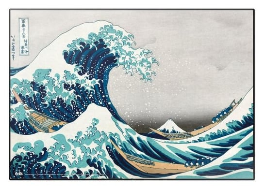 The Great Wave Off Kanagawa Hokusai - podkładka na biurko Inna marka