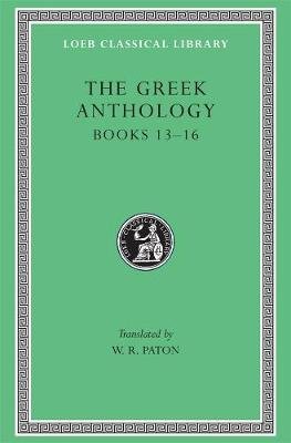 The Greek Anthology Harvard University Press