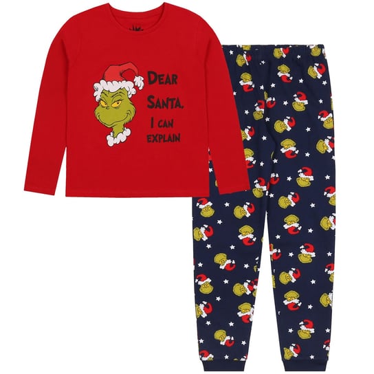 The Grinch Świąteczna piżama dziecięca, piżama z długimi spodniami 3-4 lat 104 cm sarcia.eu