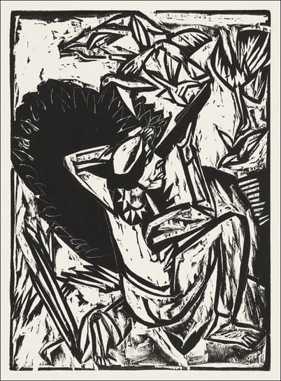 The Gull Hunter, Ernst Ludwig Kirchner - plakat 30x40 cm Galeria Plakatu