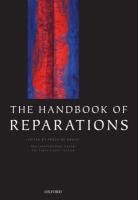 The Handbook of Reparations Greiff Pablo