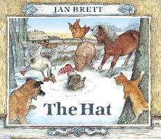 The Hat: Oversized Board Book Brett Jan