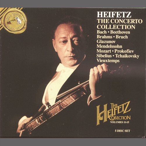 The Heifetz Collection Vol. 11-15 - The Concerto Collection Jascha Heifetz
