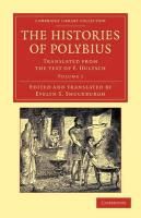 The Histories of Polybius - Volume 1 Polybius