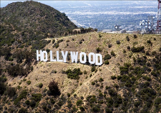 The Hollywood Sign, Carol Highsmith - plakat 59,4x42 cm Galeria Plakatu