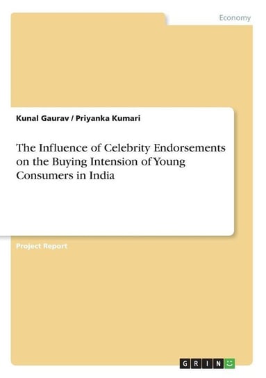 The Influence of Celebrity Endorsements on the Buying Intension of Young Consumers in India Gaurav Kunal