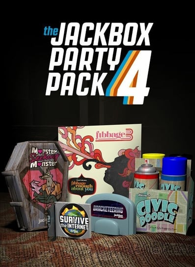 The Jackbox Party Pack 4 (PC) klucz Steam Green Man Gaming Publishing