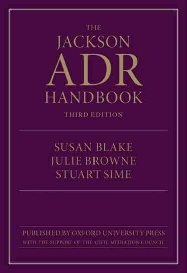 The Jackson ADR Handbook Opracowanie zbiorowe