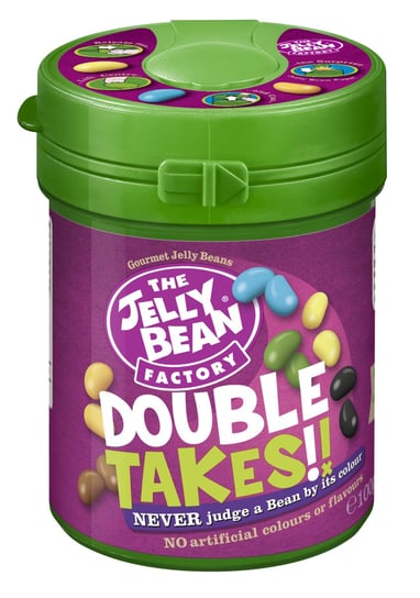 The Jelly Bean Factory, żelki fasolki wszystkich smaków Double Takes, 100g The Jelly Bean Factory