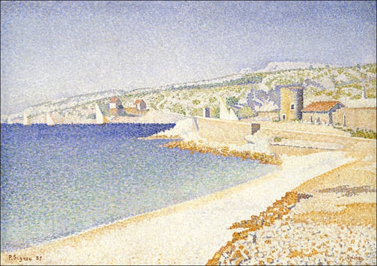 The Jetty at Cassis, Opus 198, Paul Signac - plakat 29,7x21 cm Galeria Plakatu