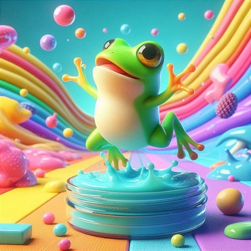 The Jumpy Little Frog AI Music For Kids